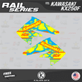 thumbnail image 2 of Kalair GFX Graphics Kit for Kawasaki KX250F (2004-2005) Rail Series, 2 of 5