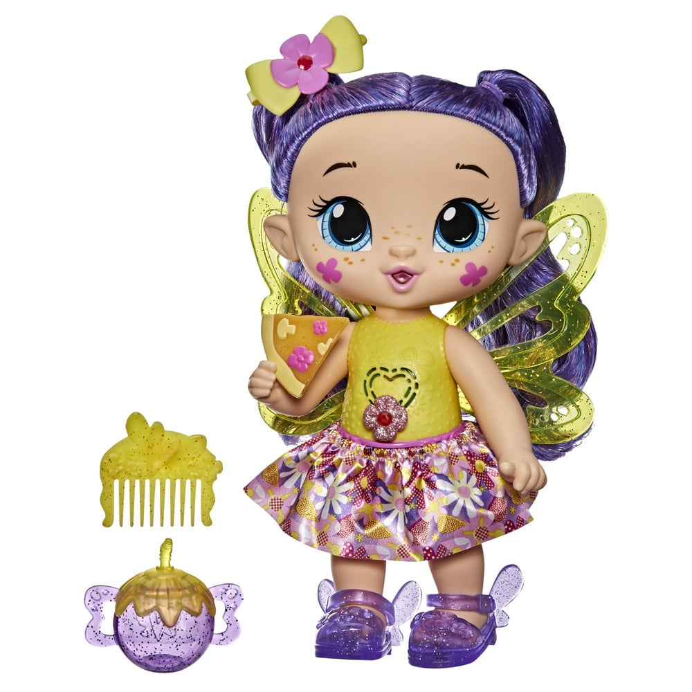 Baby Alive GloPixies Doll, Siena Sparkle, Glowing Pixie Toy ...