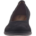 thumbnail image 3 of Cobb Hill Women's Devyn Black Nubuck Wedge Flats 8N, 3 of 5