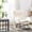White, variant on Ucloveria Small Rocking Accent Chair, Uplostered Glider Rocker Armchair for Baby Nursery, Comfy Side Chair for Living Room, Bedroom (Beige)