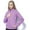 Violet/Silver, variant on Monterey Club Women's Lightweight Microfiber Poplin Zip-Up Jacket #2779