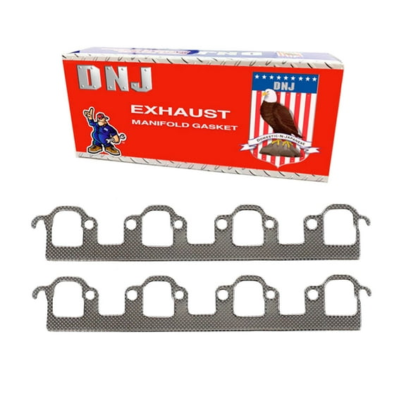 DNJ EG4187 Exhaust Manifold Gasket Fits Cars & Trucks 87-97 Ford E350 Econoline 7.5L OHV 16v