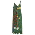 thumbnail image 5 of Gustav Klimt Art Dress Farm Garden Elegant Maxi Dress V Neck Bohemia Long Dresses Strap Streetwear Oversized Clothing, 5 of 7