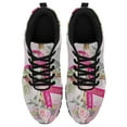 thumbnail image 2 of Breast Cancer Awareness Running Shoes Sneakers Mesh Black Size 11.5, 2 of 5