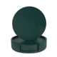 thumbnail image 1 of Posavasos de cuero con protección contra derrames para escritorio, posavasos de cuero duraderos y antideslizantes, aptos para uso común, 1 of 5
