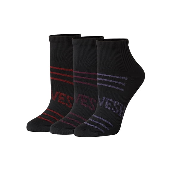 Hanes Women's Ankle Socks, Moves, 3-Pack, Size 5-9