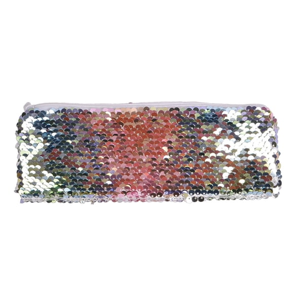 ZTTD Women Fashion Double Sided Sequin Coin Purse Pencil Case Wallet Mini Bag A