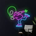thumbnail image 2 of Handmadetneonsign Alien Roller Skate Led Sign, Alien Roller Skate Neon Light, Swag Alien Neon Sign, 2 of 5