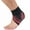 Left foot-Red, variant on Ankle Support Socks Men Women Lightweight Breathable Compression Anti Sprain Sleeve Heel Cover Protective Wrap Left / Right Feet