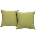 thumbnail image 2 of Modway Convene 2 Piece Outdoor Patio Pillow Set in Peridot, 2 of 4