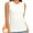 203-White, variant on Thermal Fleece Lined Tank Top for Women Sweetheart Neck Camisole Sleeveless Slim Fit Base Layer Thermal Underwear