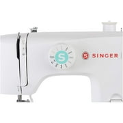 SINGER® M1500 Mechanical Sewing Machine with 57 Stitch Applications, White