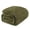 Olive Green, variant on Exclusivo Mezcla Large Flannel Fleece Throw Blanket, Jacquard Weave Wave Pattern Blanket (50" x 70", Olive Green)