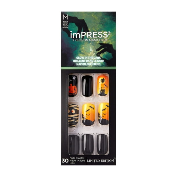 imPRESS Halloween Press-on Manicure Nails - Abandoned