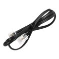 thumbnail image 1 of Uxcell Lot de 3 Câbles Adaptateurs RJ45 8P4C à RJ11 6P4C, Adaptateur RJ45 à RJ11 pour Maison, Bureau, 3.3 Pieds, Noir, 1 of 6