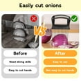 thumbnail image 6 of Clearance Under $5 Stainless Onion Slice Holder 2024 New Improved Onion Cutter Manual Stainless Onion Slice Holder Improved Onion Slice Holder For Me, 6 of 8