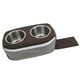 thumbnail image 3 of VOBOR Portavasos Pontón con Portavasos Doble De Acero Inoxidable Portavasos Portátil para RV Yachet Boat Car(marrón), 3 of 14