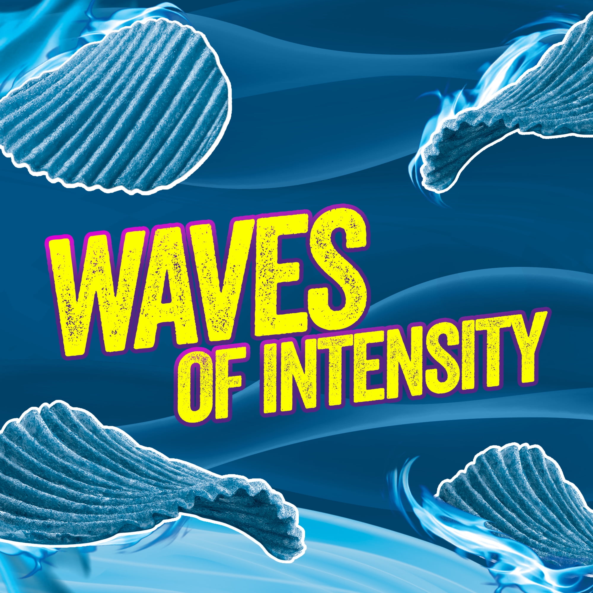 Takis Blue Heat Waves 2.5 oz Snack Size Bag, Hot Chili Takis Blue Heat Waves 2.5 oz Snack Size Bag, Hot Chili