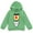 Jade green, plankton, variant on SpongeBob SquarePants Big Boys Fleece Pullover Hoodie Toddler to Big Kid