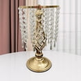 thumbnail image 2 of Portavelas Candelabros Gloria Soporte de florero de bodas 40cm Oro, 2 of 8