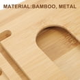 thumbnail image 4 of Phenofice Bamboo Bathtub Tray with NonSlip Handles Expandable Design for Home Use Khaki Color 31.5 x 9.8 x 2.5 Inches, 4 of 7