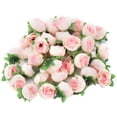 thumbnail image 3 of 50 Piezas De Rayón Artificial Cabeza De Peonía Flor Bola Pequeña Crisantemo Pequeño Clavel Decoración De Flores Falsas Bricol, 3 of 7