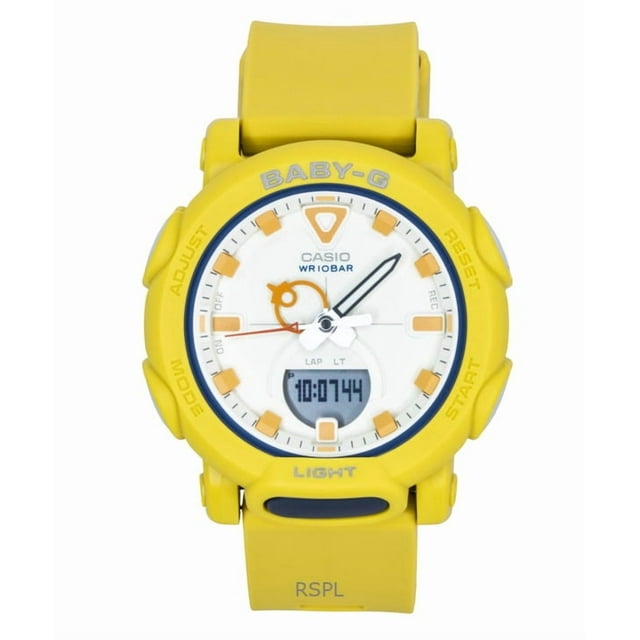 Casio Reloj Baby-G Analógico Digital con Correa de Resina y Esfera Blanca de Cuarzo BGA-310RP-9A para Mujer, 100 M