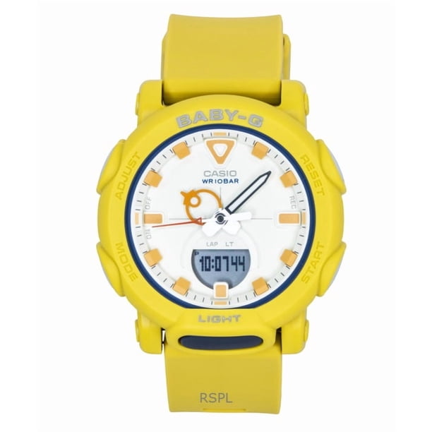 Casio Reloj Baby-G Analógico Digital con Correa de Resina y Esfera Blanca de Cuarzo BGA-310RP-9A para Mujer, 100 M
