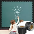 thumbnail image 5 of 65 Feet Sparkle Self-Adhesive Bulletin Stickers,Balck Glitter Scalloped Bulletin Board Border,Shiny Decorative Border Trims,Chalkboard Cork Decoration Strips,for Home Office By Scheam, 5 of 7