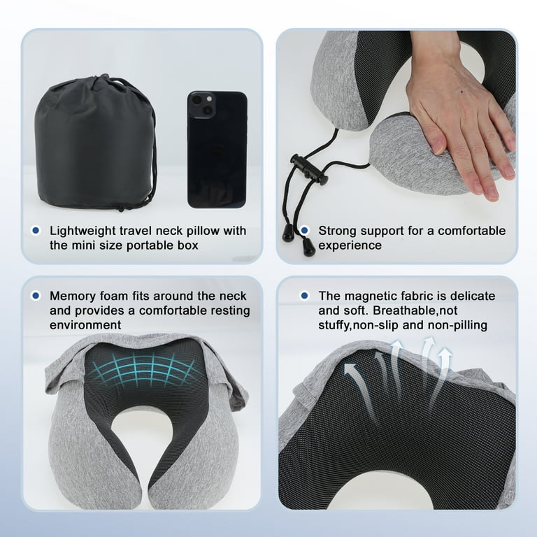 Unique Bargains Travel Neck Pillow Neck Pillow with Extra Large