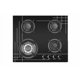 thumbnail image 3 of Combo Parrilla y Campana AROL 60 Cm Vidrio Negro 4 Quemadores Gas LP y Natural, 3 of 14