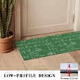 thumbnail image 3 of Math Equations Physics Formulas Green Pattern Door Rugs,Washable Non Slip Door Mats Indoor,Decorative Door Mats,Entry Mat Indoor for Entrance,Bedroom,Kitchen,Bathroom,16"x47", 3 of 6