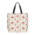 thumbnail image 1 of Balery Mushroom Bolsa de Mano para Mujeres con Cremallera, Bolsa de Gimnasio con Compartimentos, Bolsa para Laptop, Bolsa para Trabajo, 1 of 7