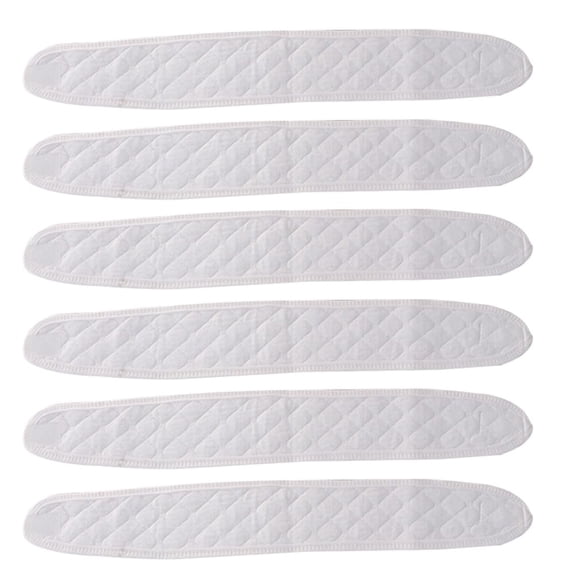 Artibetter Navel Protection Belt 6pcs Baby Belly Button Band Umbilical Hernia Belt Baby Belly Band Adjustable Baby Umbilical Cord for Children Kids Support (White) Infant Abdominal Binder