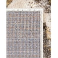 thumbnail image 7 of Unique Loom Helios Collection Area Rug - Santorini (8' x 10' Rectangle Ivory Beige/Gold), 7 of 7