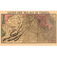 thumbnail image 2 of Lloyd 24x16 Gold Ornate Wood Framed with Double Matting Museum Art Print Titled - Virginia - Lloyd 1862, 2 of 4