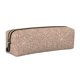 thumbnail image 1 of Fotbe Beige Sparkling Glitter Estuche para Lápices de Cuero con Estampado, Estuche con Cremallera Resistente, Organizador Compacto y Elegante para Papelería, 1 of 7
