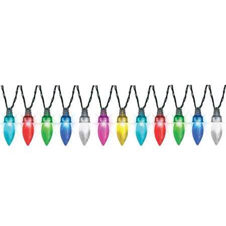 24 Count Color Changing Light Show String Christmas Lights Multi 24 Count Color Changing Light Show String Christmas Lights Multi