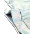thumbnail image 5 of INSPIRE CHIC Top De Tubo Halter Sin Espalda Calado De Cami Corto Metálico Brillante para Mujer Color Plata láser M, 5 of 5