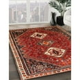 thumbnail image 2 of Ahgly Company Indoor Square Traditional Red Persian Area Rugs, 8' Square, 2 of 6