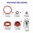 thumbnail image 5 of Seal O-Ring Maintenance Kit Compatible with Jura Impressa AEG Krups for Coffee Machines Fully Automatic Coffee Machines Brewing, 5 of 5
