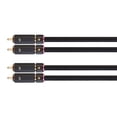 thumbnail image 2 of Monoprice Onix Series - Male RCA Two Channel Stereo Audio Cable, 25ft, Black, 2 of 2