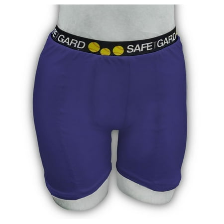 SafeTGard Girls Youth Regular-Rise Sliding Short with Softball Waistband