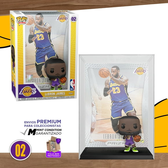 Funko Pop Lebron James #02 Tarjeta De Coleccion Lakers Original