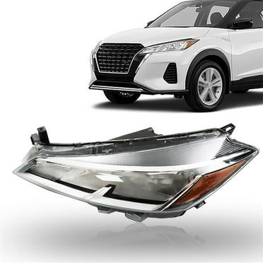 SHZAITOR Headlights Assembly Replacement for Kicks S/SV 2021-2023 Halogen Headlamp Left Driver Side 26060-5R00A