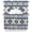 blue, variant on Swag Valances for Windows, Brown Boho Kitchen Valance Rod Pocket Window Treatment, Southwestern Ethnic Aztec Retro Geometric Bathroom Swag Curtain Panel for Living Room, 56 x 36 inch