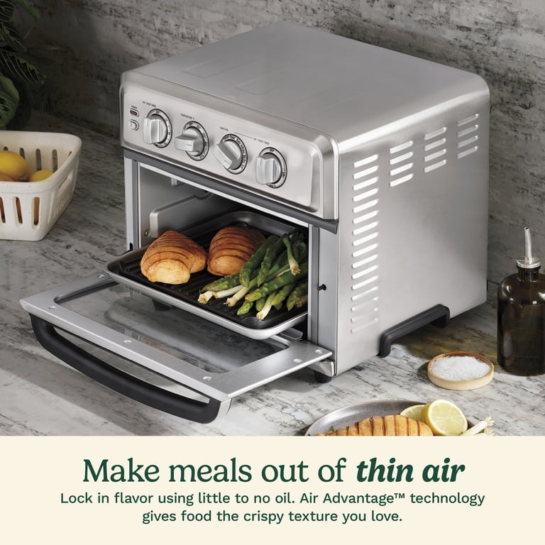 Cuisinart Airfryer Toaster Oven with Grill, Stainless, TOA-70NAS