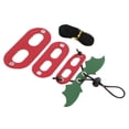 thumbnail image 2 of Small Reptiles Animals Harness, Bright Color Simple Design Comfortable Dragon Lizard Leash Harness  For Outdoor For Walking Green,Red, 2 of 8