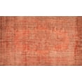 thumbnail image 1 of Ahgly Company Machine Washable Indoor Rectangle Contemporary Orange Red Area Rugs, 7' x 10', 1 of 7