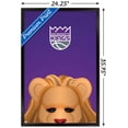 thumbnail image 3 of NBA Sacramento Kings - S. Preston Mascot Slamson 23 Wall Poster, 22.375" x 34" Framed, 3 of 6